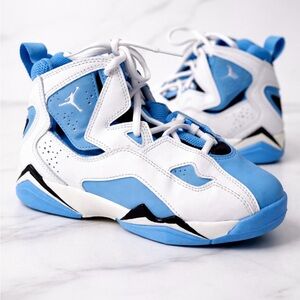 Jordan True Flight Sneakers 4.5Y White Blue